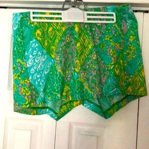 Lilly Pulitzer size 8 cotton shorts